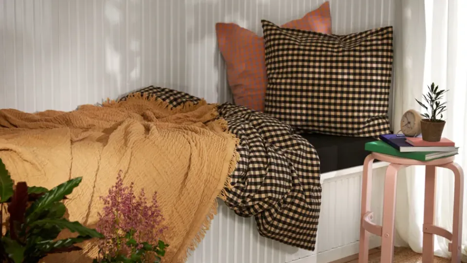 Best Juna Reloved bedspread 240x260 cm, Sand Beige