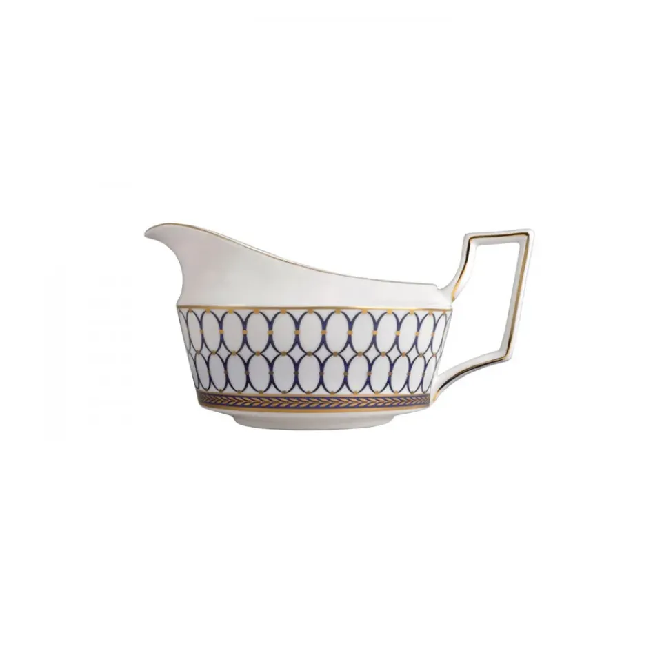 Best Wedgwood Renaissance Gold sauce boat, white MultiWhite