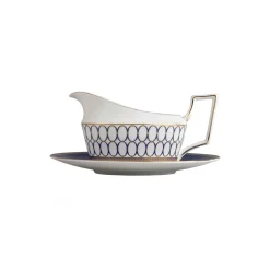 Best Wedgwood Renaissance Gold sauce boat, white MultiWhite