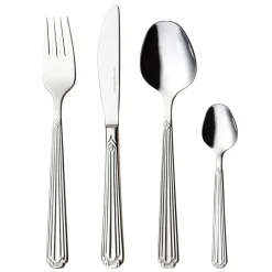 Cutlery Sets^Hardanger Bestikk Renessanse cutlery set, 24 pcs Silver-coloured