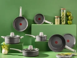 Clearance Tefal Renew ON frying pan set 2 pieces, Grey