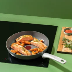 Clearance Tefal Renew ON frying pan set 3 pieces, Grey