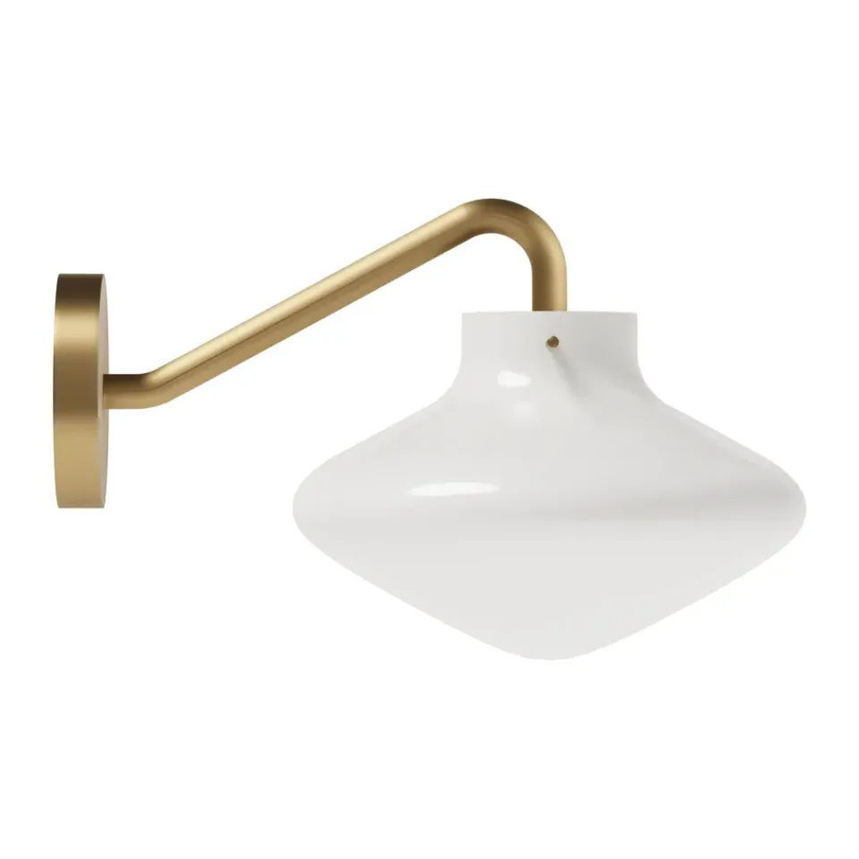 Reading Lamps|Wall Lights^LYFA Repose 175 wall lamp, Brass Gold-coloured