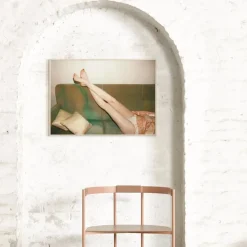 Posters^Paper Collective Resting feet 01 poster, 70x50 cm White