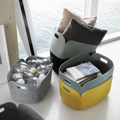 Storage Baskets^Muuto Restore storage basket, Light Grey