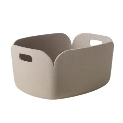 Storage Baskets^Muuto Restore storage basket, Sand Beige