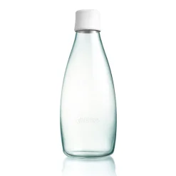 Discount Retap glass bottle 0.8 l, frosted TransparentWhite