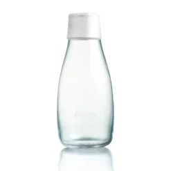 Online Retap glass bottle 0.3 l, frosted TransparentWhite