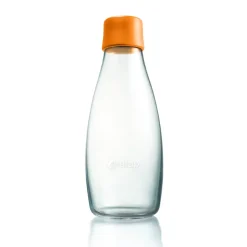 Outlet Retap glass bottle 0.5 l, Orange