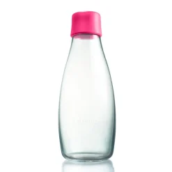 Clearance Retap glass bottle 0.5 l, Pink