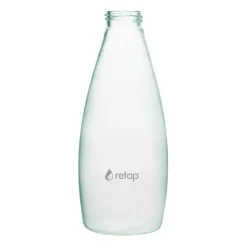 Water Bottles^Retap Go 08 glass bottle screw top 80 cl, Red