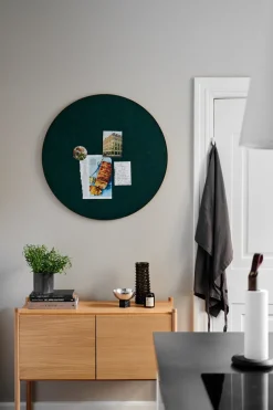 Gejst Retell pinboard Ø80 cm, -brass Green