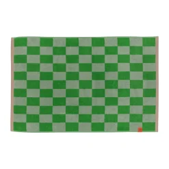 Bath Mats^Mette Ditmer Retro bathroom mat 50x80 cm, Classic Green