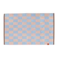 Online Mette Ditmer Retro bathroom mat 50x80 cm, Light Blue