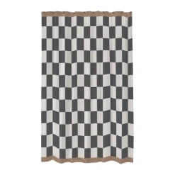 New Mette Ditmer Retro shower curtain 150x200 cm, Dark Grey