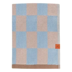 Outlet Mette Ditmer Retro towel, Light , 70x133 cm Blue