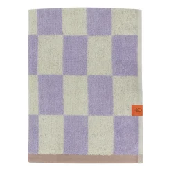 Outlet Mette Ditmer Retro towel, Lilac, 70x133 cm PurpleGrey