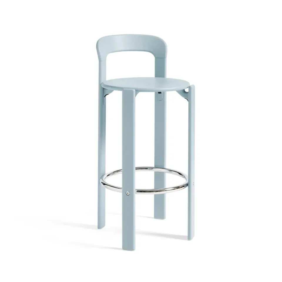 HAY Rey bar stool 75 cm, Slate Blue