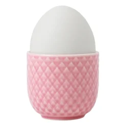 Clearance Lyngby Porcelæn Rhombe egg cup Ø5 cm, Rosa Pink