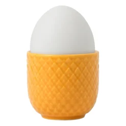 Clearance Lyngby Porcelæn Rhombe egg cup Ø5 cm, Yellow