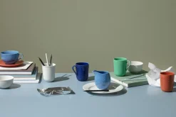 Milk Jugs^Lyngby Porcelæn Rhombe milk pitcher 39 cl, Blue