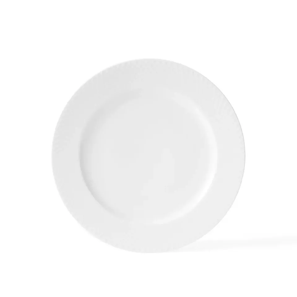 Discount Lyngby Porcelæn Rhombe plate , Ø 27 cm White