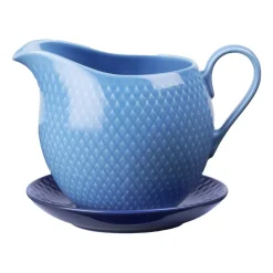 Sauce & Gravy Boats^Lyngby Porcelæn Rhombe sauce jug 67 cl, Blue