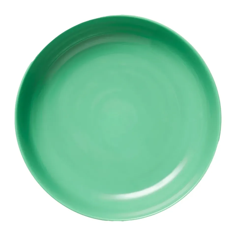 New Lyngby Porcelæn Rhombe serving bowl Ø28 cm, Green