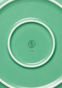 New Lyngby Porcelæn Rhombe serving bowl Ø28 cm, Green