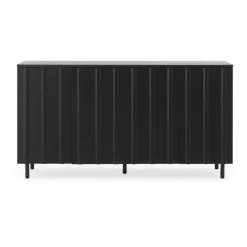 Sale Normann Copenhagen Rib sideboard 45x159 cm, Soft Black