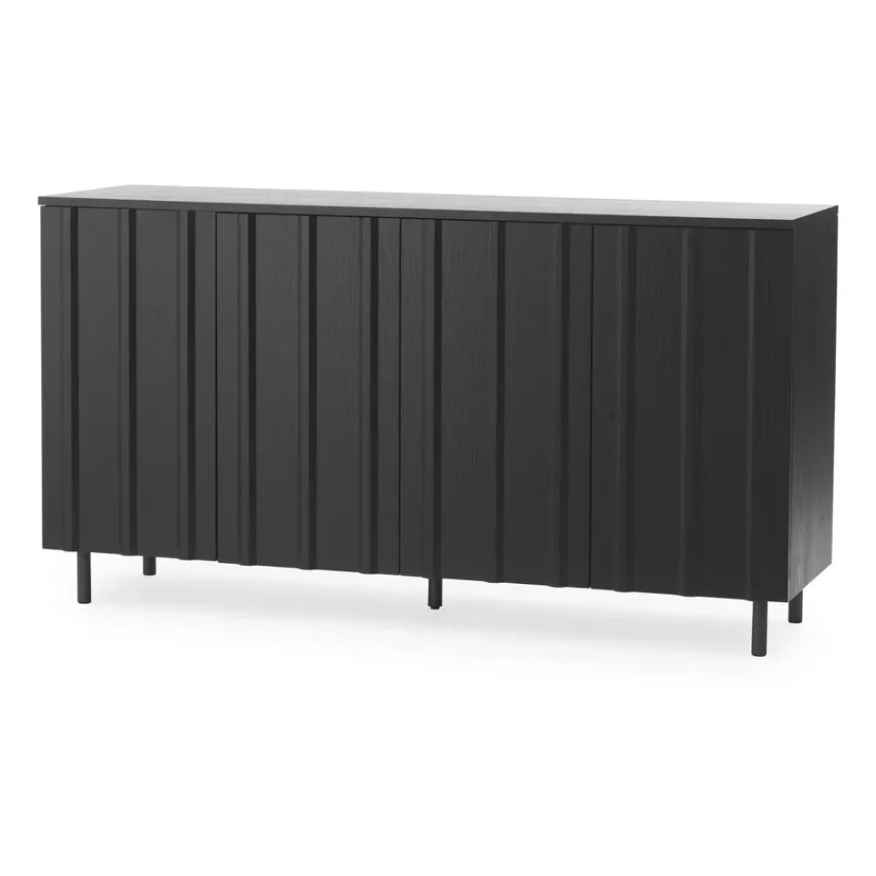 Sale Normann Copenhagen Rib sideboard 45x159 cm, Soft Black