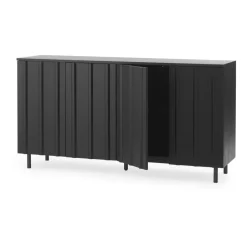 Sale Normann Copenhagen Rib sideboard 45x159 cm, Soft Black