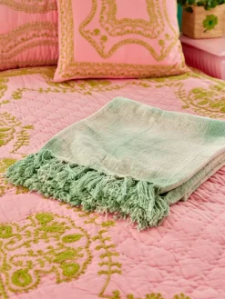 Baby Blankets^RICE blanket 125x150 cm, Tie-dye, Green