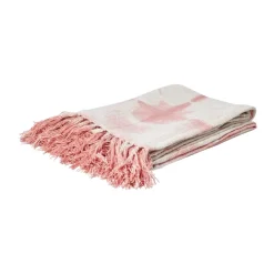 Best RICE blanket 125x150 cm, Tie-dye, soft Pink