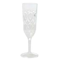 Plastic Glasses|Champagne Glasses^RICE champagne glass acrylic, clear Transparent
