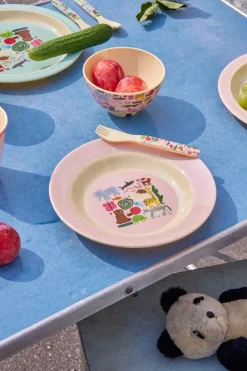 Best RICE children's bowl melamine Ø20 cm, Pink