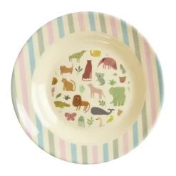 Children's Tableware^RICE children's bowl melamine Ø20 cm, Sweet Jungle Print Multi