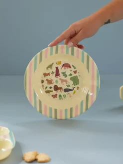 Children's Tableware^RICE children's bowl melamine Ø20 cm, Sweet Jungle Print Multi