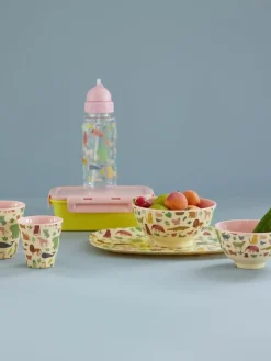 Children's Mugs|Plastic Cups^RICE children's cup melamine, Sweet Jungle Print-Soft Pink