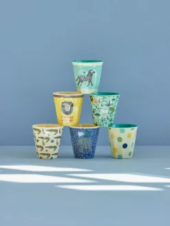 Children's Mugs|Plastic Cups^RICE children's cup small 6-pack, Multi