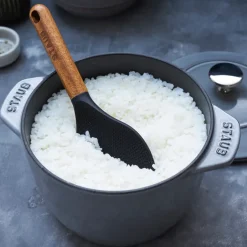 Cast Iron Casserole Pots|Cooking Pots & Casserole Dishes^STAUB Rice cocotte cast iron pot 1.6 L, Grey