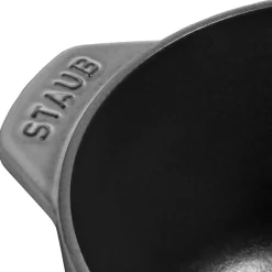 Cast Iron Casserole Pots|Cooking Pots & Casserole Dishes^STAUB Rice cocotte cast iron pot 1.6 L, Grey