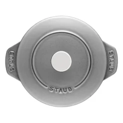 Cast Iron Casserole Pots|Cooking Pots & Casserole Dishes^STAUB Rice cocotte cast iron pot 1.6 L, Grey