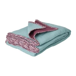 Baby Blankets^RICE cotton blanket 140x200 cm, Multi BluePurple