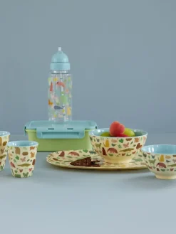 Children's Mugs|Plastic Cups^RICE melamine cup medium, Sweet Jungle Print-Soft Blue