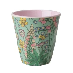 Plastic Cups|Children's Tableware^RICE melamine cup medium, lupine Multi