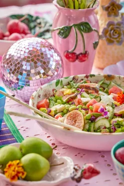 Online RICE salad bowl melamine Ø29.9 cm, Floras Dream Multi