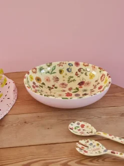 Online RICE salad bowl melamine Ø29.9 cm, Floras Dream Multi