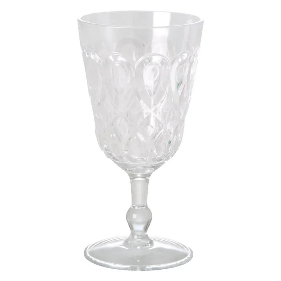 Plastic Glasses^RICE wine glass acrylic, clear Transparent