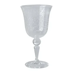 Plastic Glasses^RICE wine glass bubble design 36 cl, Clear Transparent